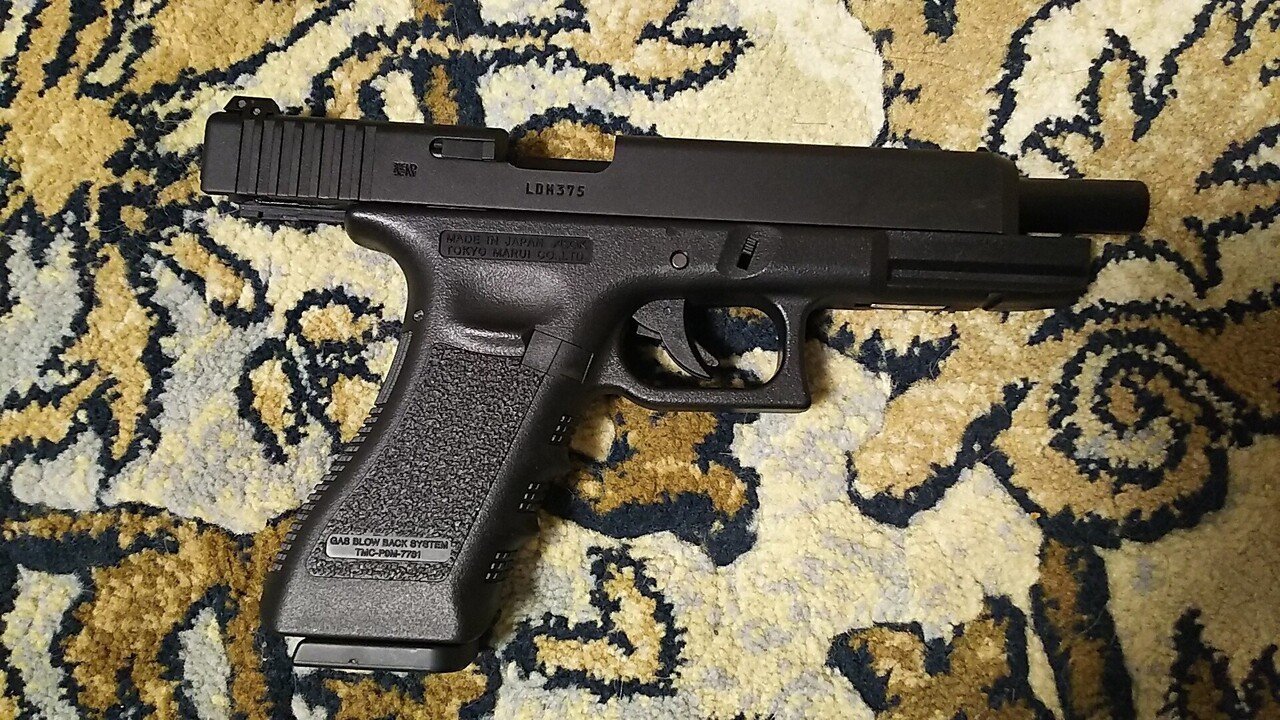 東京マルイ グロック34 エアガン レビュー ガスガン ハンドガン