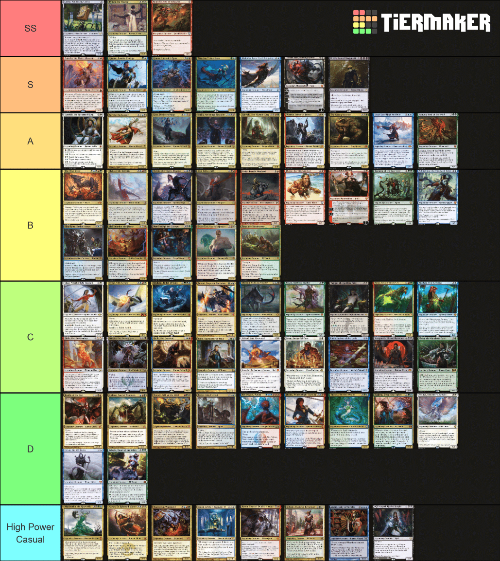 【EDH】cEDHのTier表を考えてみた (21/08)｜ぱいそん｜note