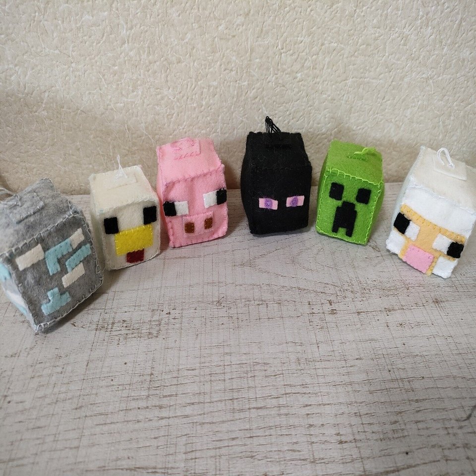 マイクラキャラのマスコット手作り Panda Note