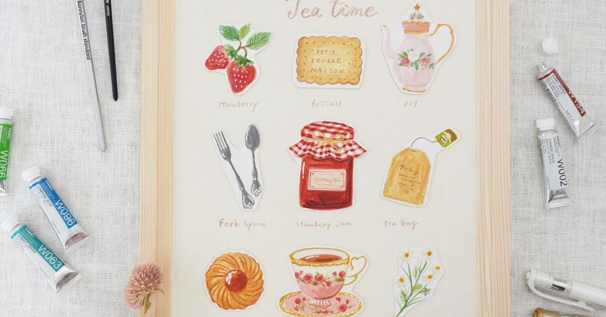 １０月開講クラス紹介 おうちで英国気分 アフタヌーンティーイラストクラス Miroom Note