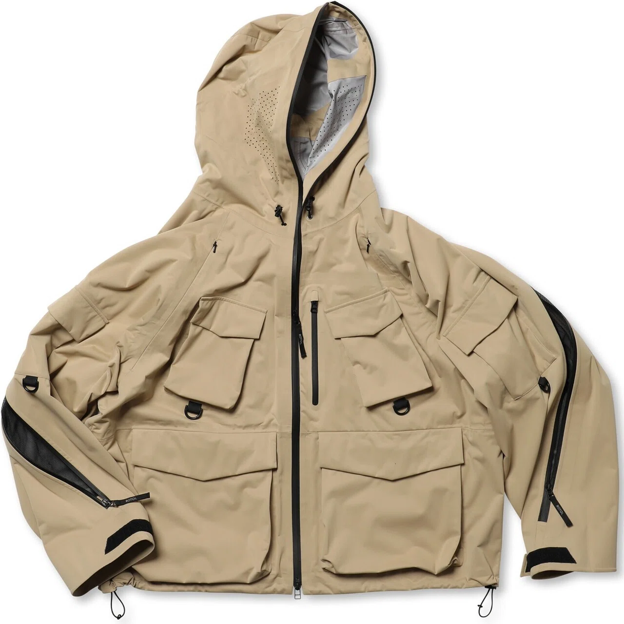 ROTOL / SHELL PARKA mark:2 -BLACK- / ストレッチナイロンシェル 