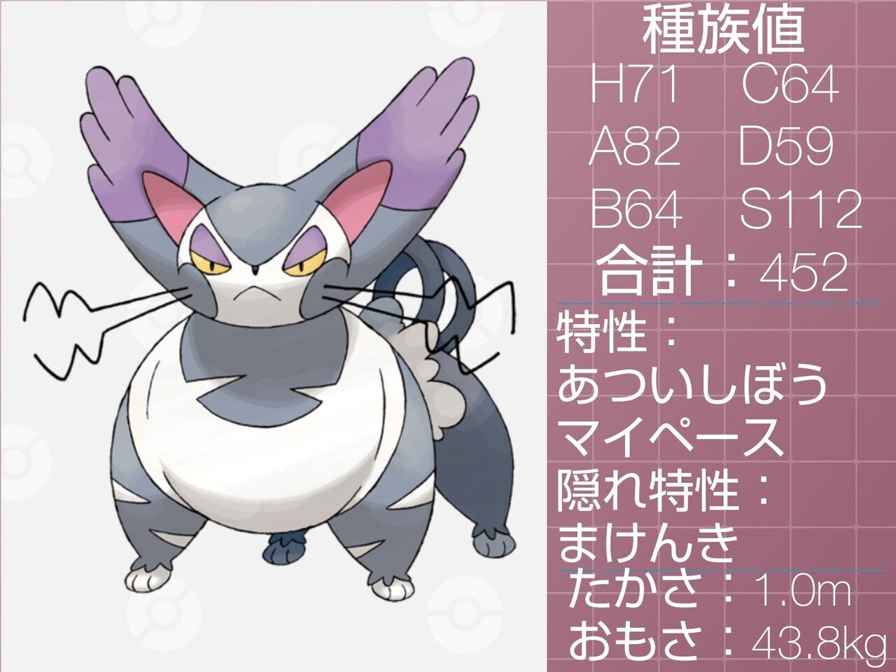 ねこのてを覚えるポケモン達 リユルン Note