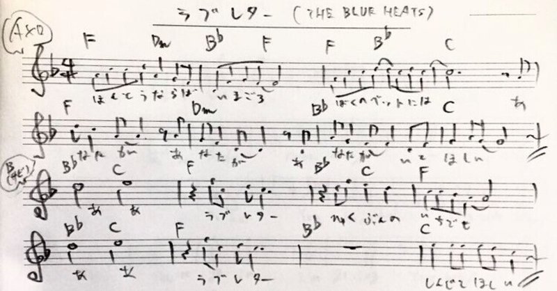 THE BLUE HEARTS『ラブレター』はなぜ美しいか　要所の3度のハーモニー