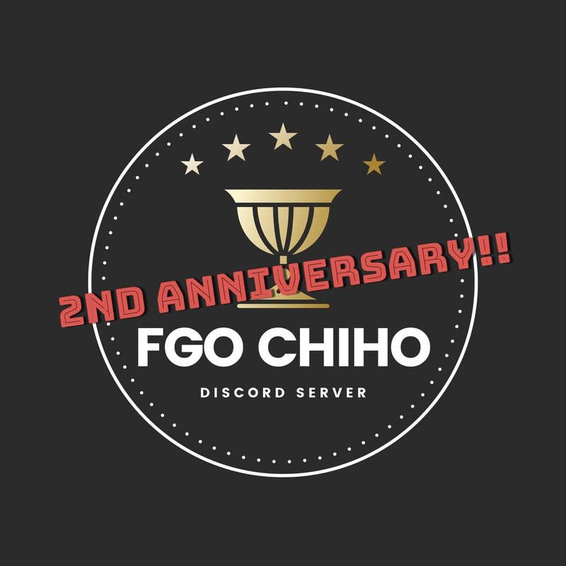 2nd Anniversary Fgo Chiho Note