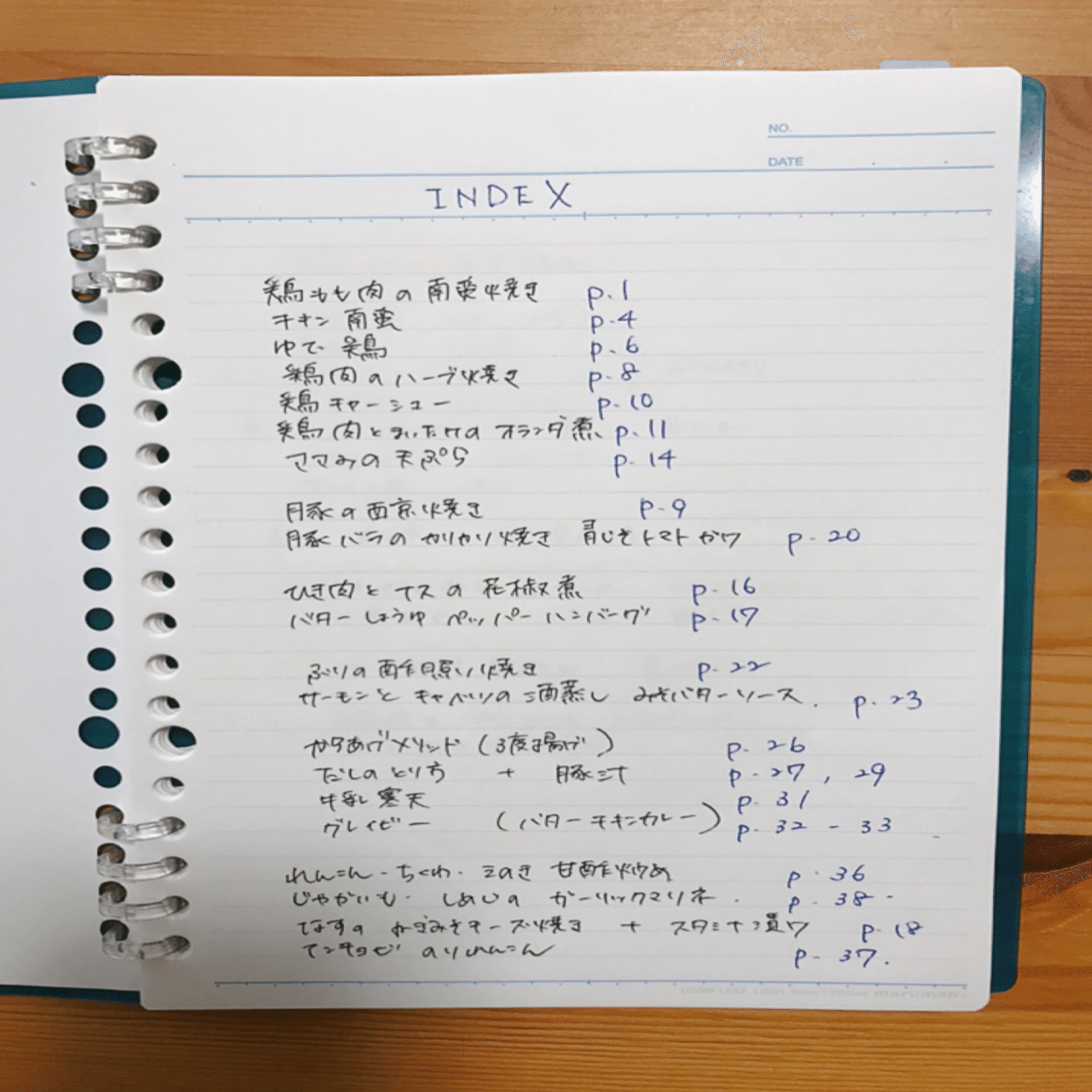 気づけば100レシピ 料理ノートを整理してみたので作り方を紹介 あや Note