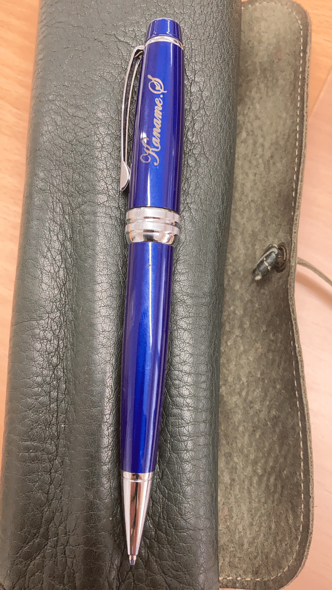 未使用品】 万年筆・ボールペンセット ディア2 アンバー 未使用品