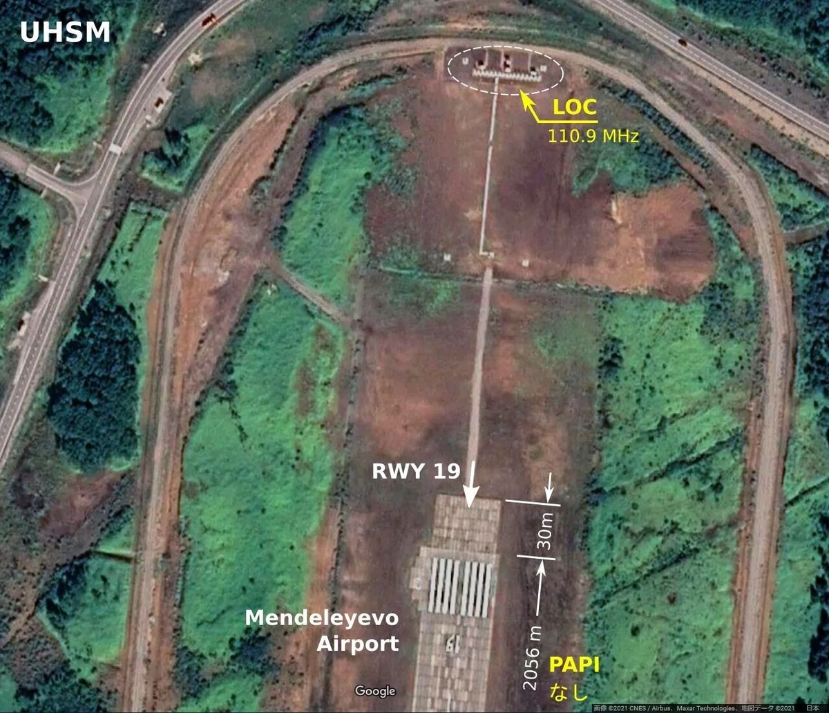 Analysis of the Airfield on Kunashir Island｜やぶ悟空
