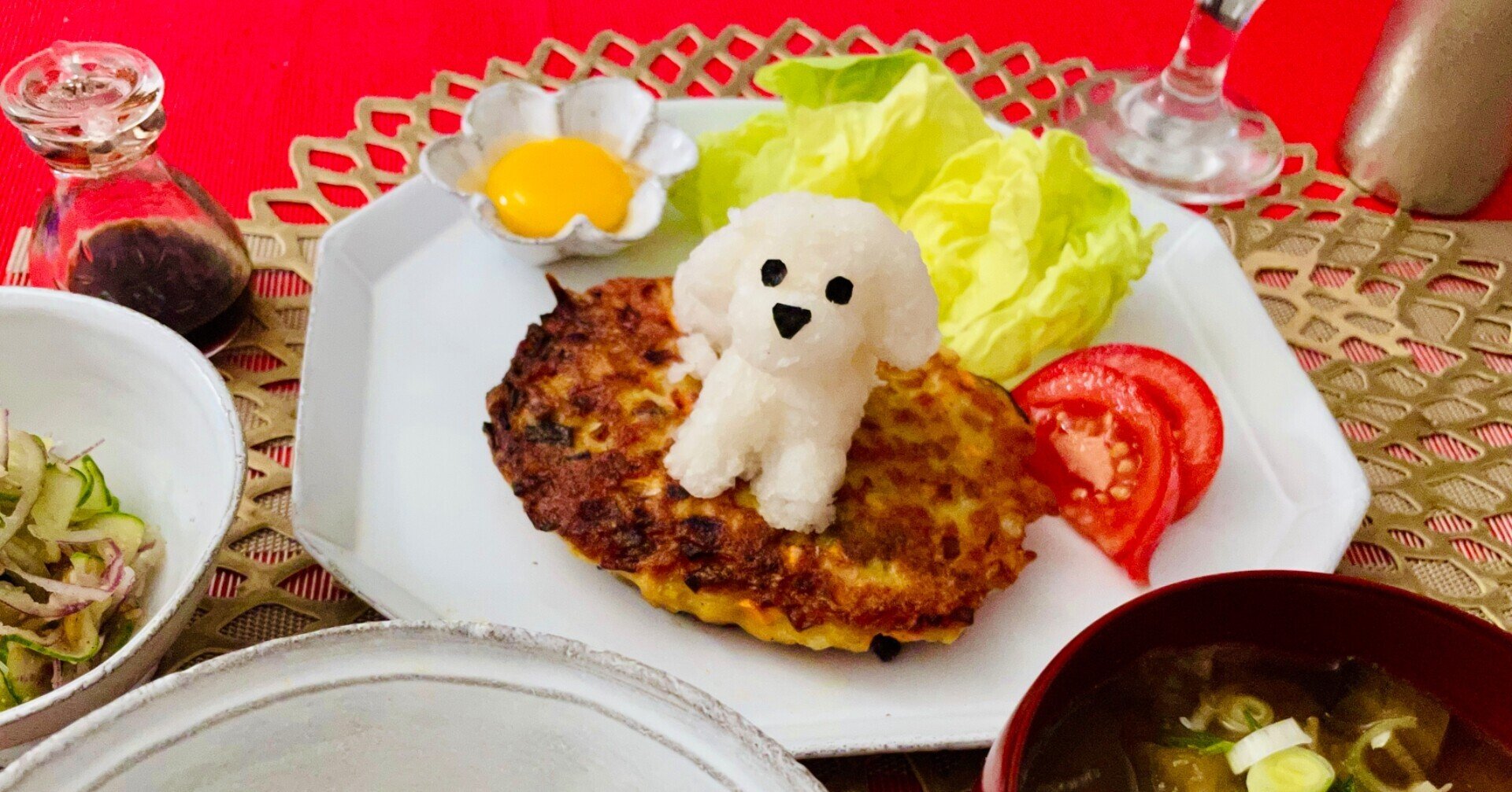 大根おろしアートで 定番の鶏バーグ ユイじょり Note 大根おろしアートで 定番の鶏バーグ ユイじょり Note