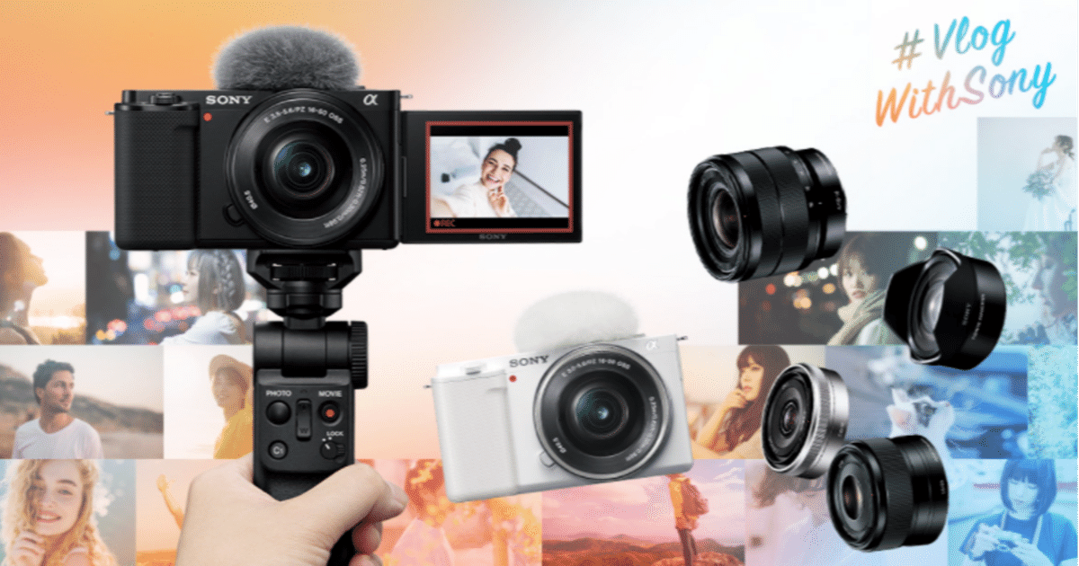 ZV-E10 本体・望遠レンズ・自撮り棒・その他アクセサリ ソニー ZV-E10アクセサリーおすすめレンズまとめ｜Appleとカメラ