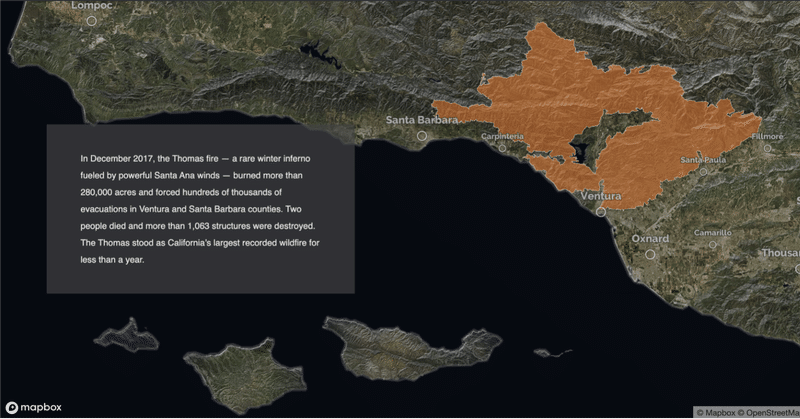 ストーリーテリング・マップを作るための「Scrolly telling」の使い方｜Built with Mapbox