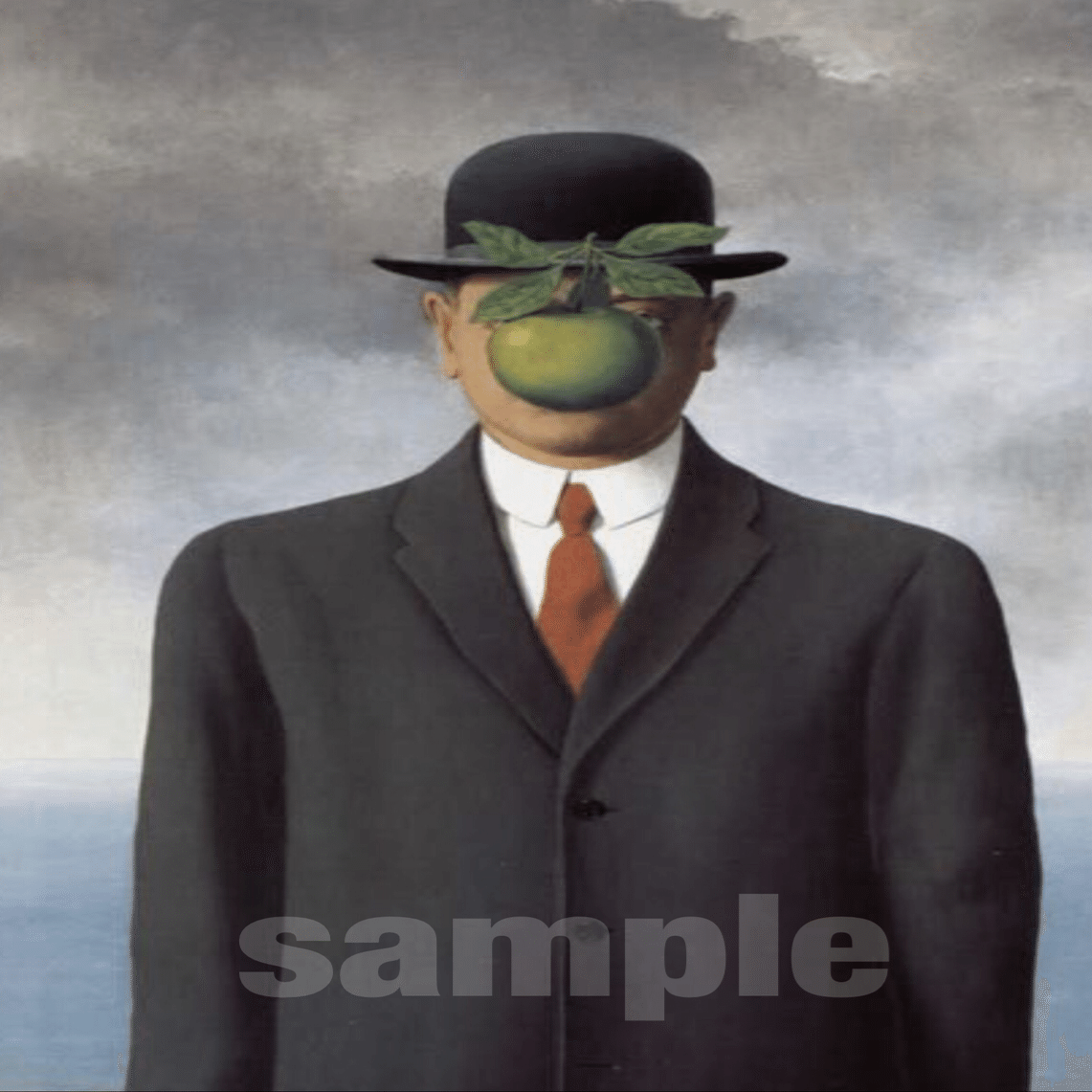 マグリットになりたかったので、実際になってみた｜ズきゅ