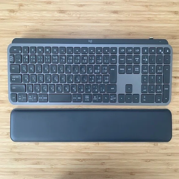 ロジクールパームレストMX10PRレビュー】MX KEYSとセットは最高｜みつ