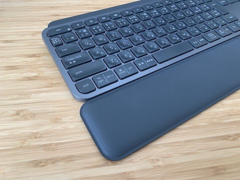 ロジクールパームレストMX10PRレビュー】MX KEYSとセットは最高