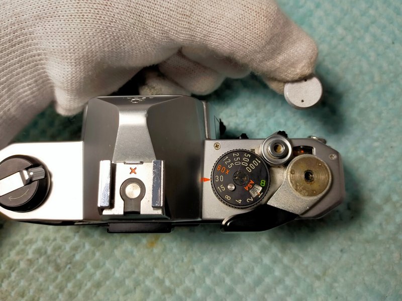 Pentax MXの分解｜フィルムカメラ修理のアクアカメラ