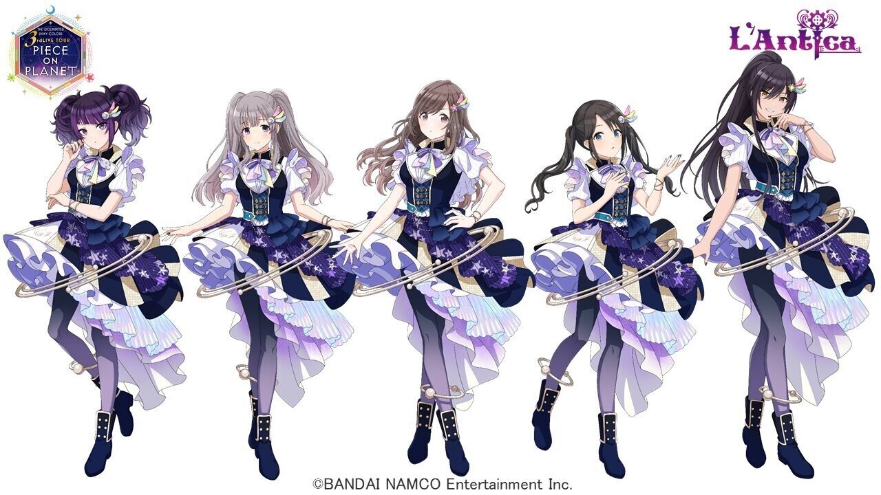 シャニマス　パブミラー　アンティーカ5人分　恋鐘　咲耶　摩美々　結華　霧子 30 MINUTES SISTERS 公式SNS on X: 