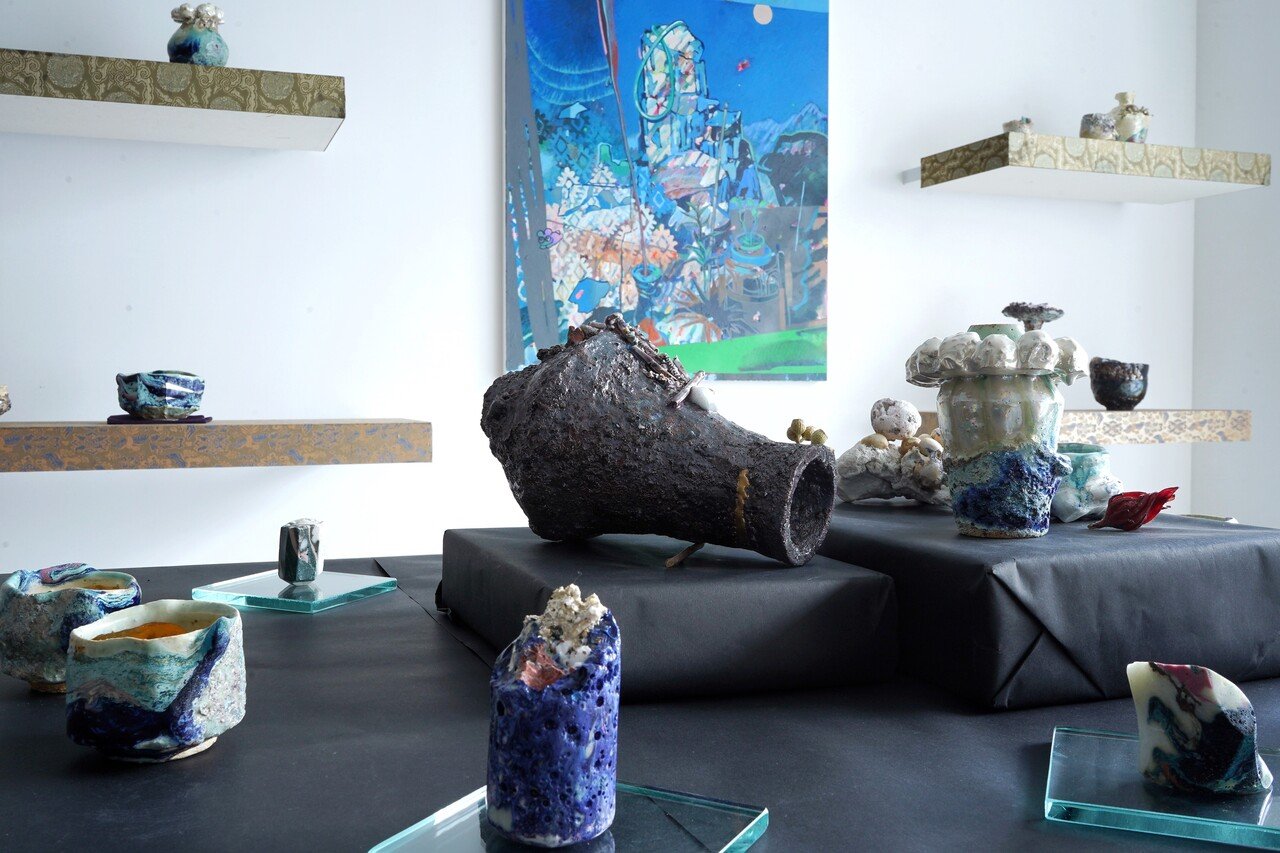 木ノ戸久仁子個展『続・世界石化計画』|白白庵 木ノ戸久仁子個展『続・世界石化計画』|白白庵
