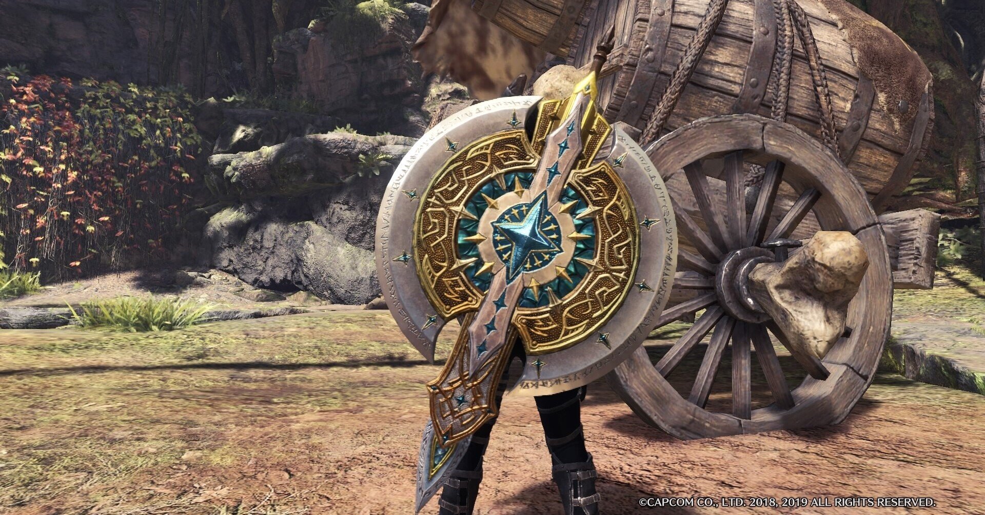 MHW:IB】盾斧ギャラリー⑱・ギルドパレス・工房武器編｜ぴょんキチ