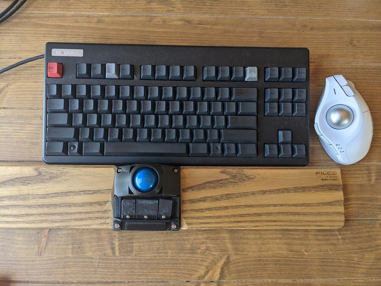 FILCO キーボード　Kensington トラックボール　パームレストセット FILCO キーボードKensington トラックボールパームレストセット