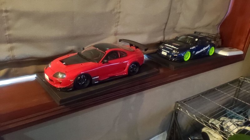 スープラのミニカー