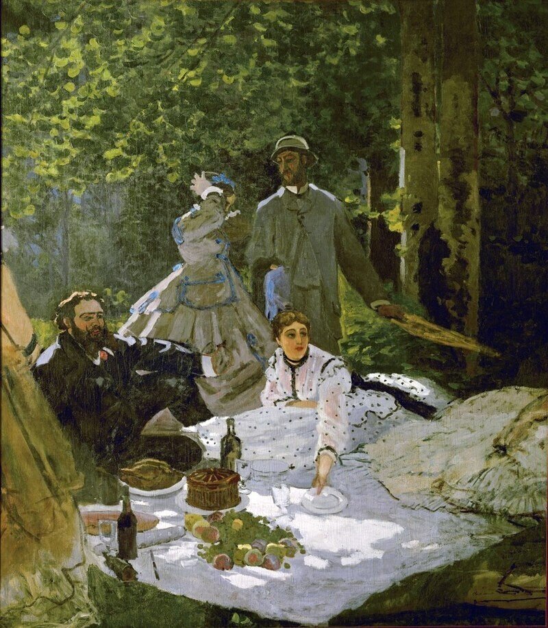 クロード・モネ、「The Zaan at Zaandam」、人気作品、状態良好