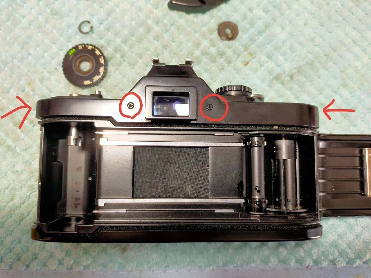 【動作確認済】 Canon AV-1 G03-0120-178-1v №071 CANON AV 1 ジャンクからの救出と動作確認 - YouTube