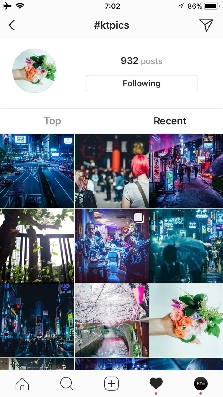 インスタグラム ハッシュタグ人気の投稿 最近の投稿タブ分岐が全タグ反映 前から Koukichi T Sns速報 ストックフォトグラファー Note