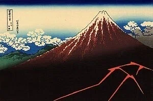 富嶽三十六景』の三役さん。−自然と並べても劣らぬ威厳！！！｜おう 