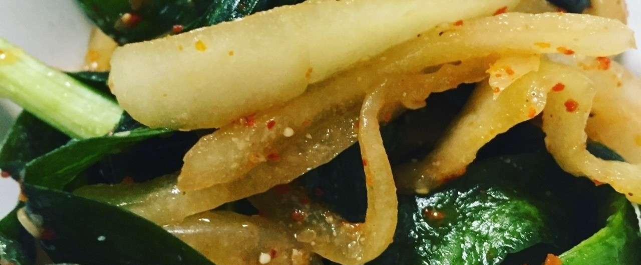 ニラキムチの作り方 Koji Chiba Note