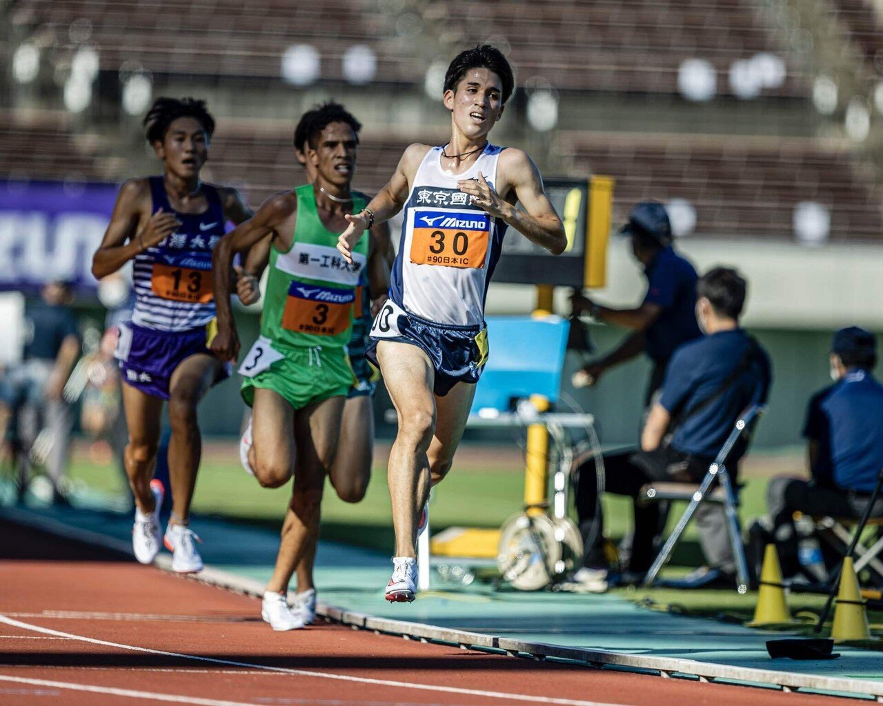 日本インカレ男子5000m決勝ラスト400m Ekiden News Note