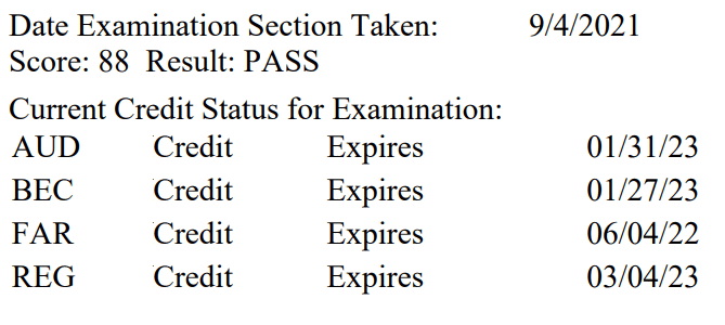 USCPA】REG勉強 34日の学習で88点で合格した方法｜Masajuju1123