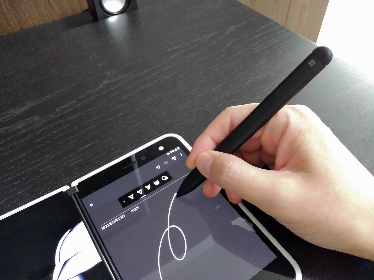 Surface Duo に Slim Pen をいい感じにビルトインした（カスタマイズ