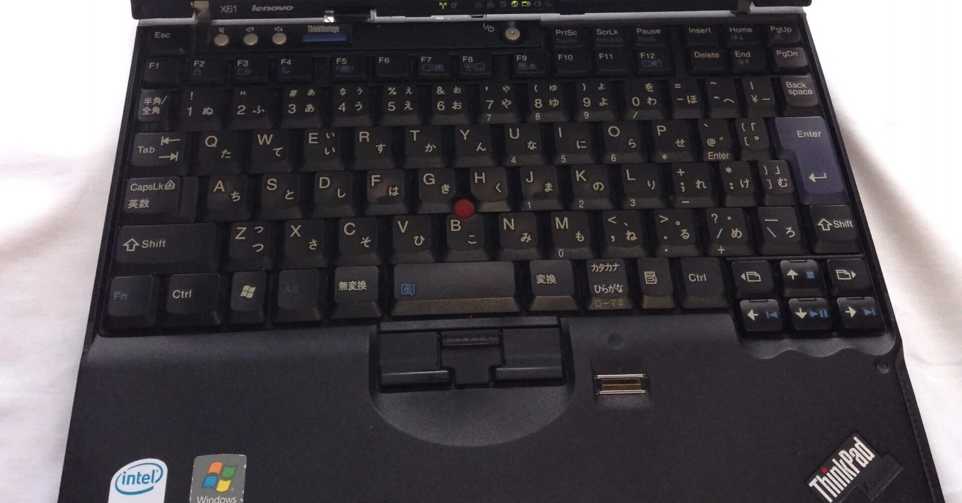 ThinkPad X60 X61 英語キーボード US配置 5枚セット ThinkPad X60 X61 英語キーボード US配置 5枚セット
