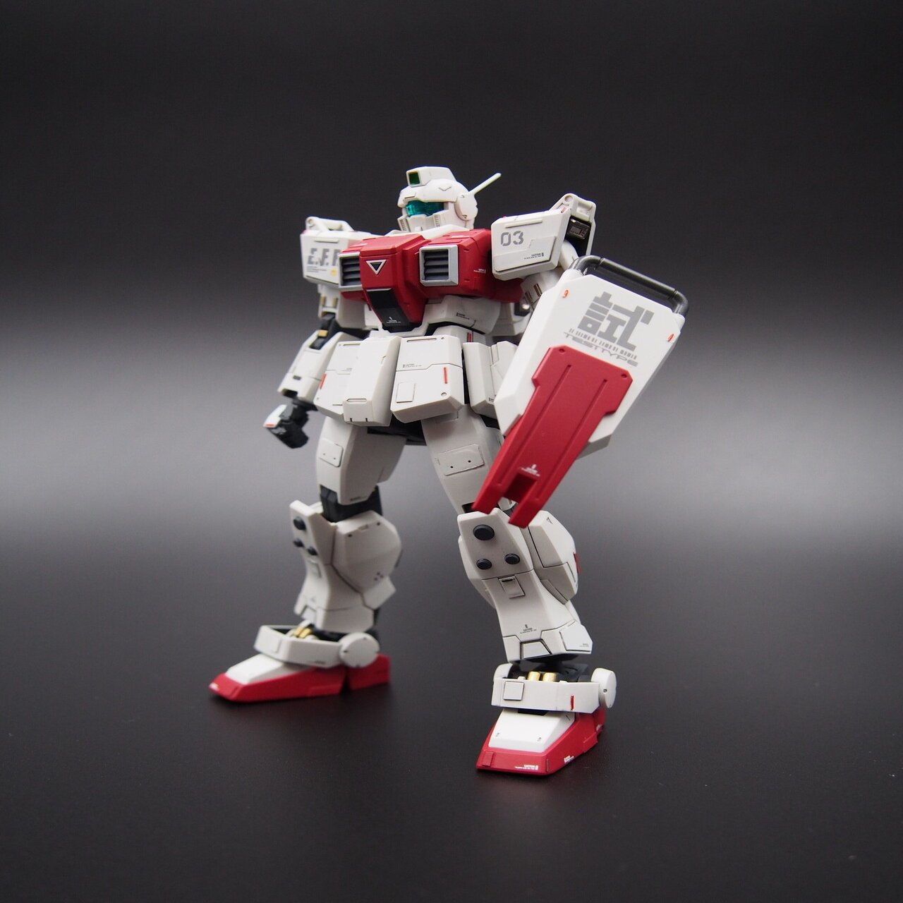 模型日誌 Hguc 陸戦型ジム さく1 Note