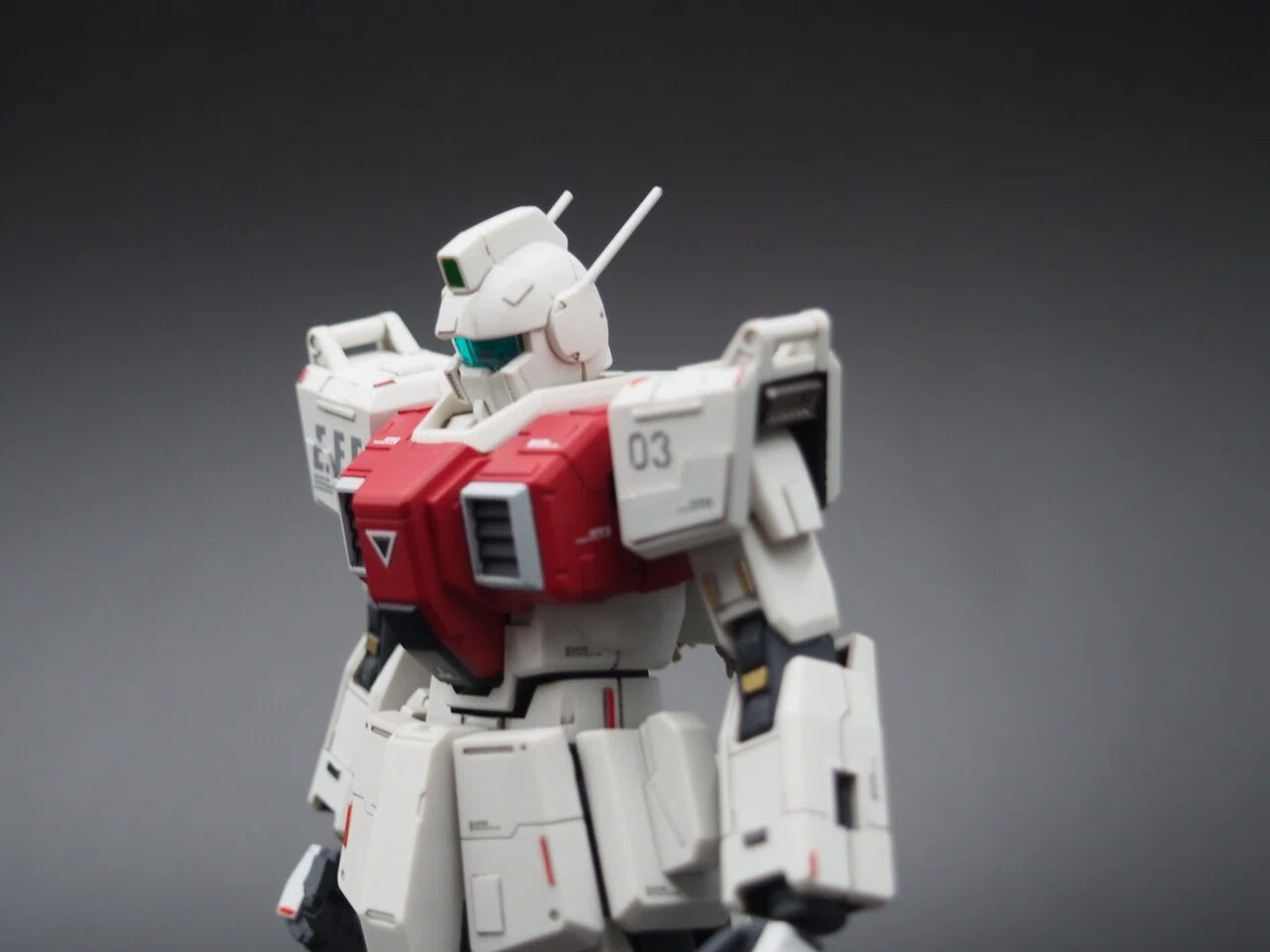 模型日誌】HGUC 陸戦型ジム｜さく1