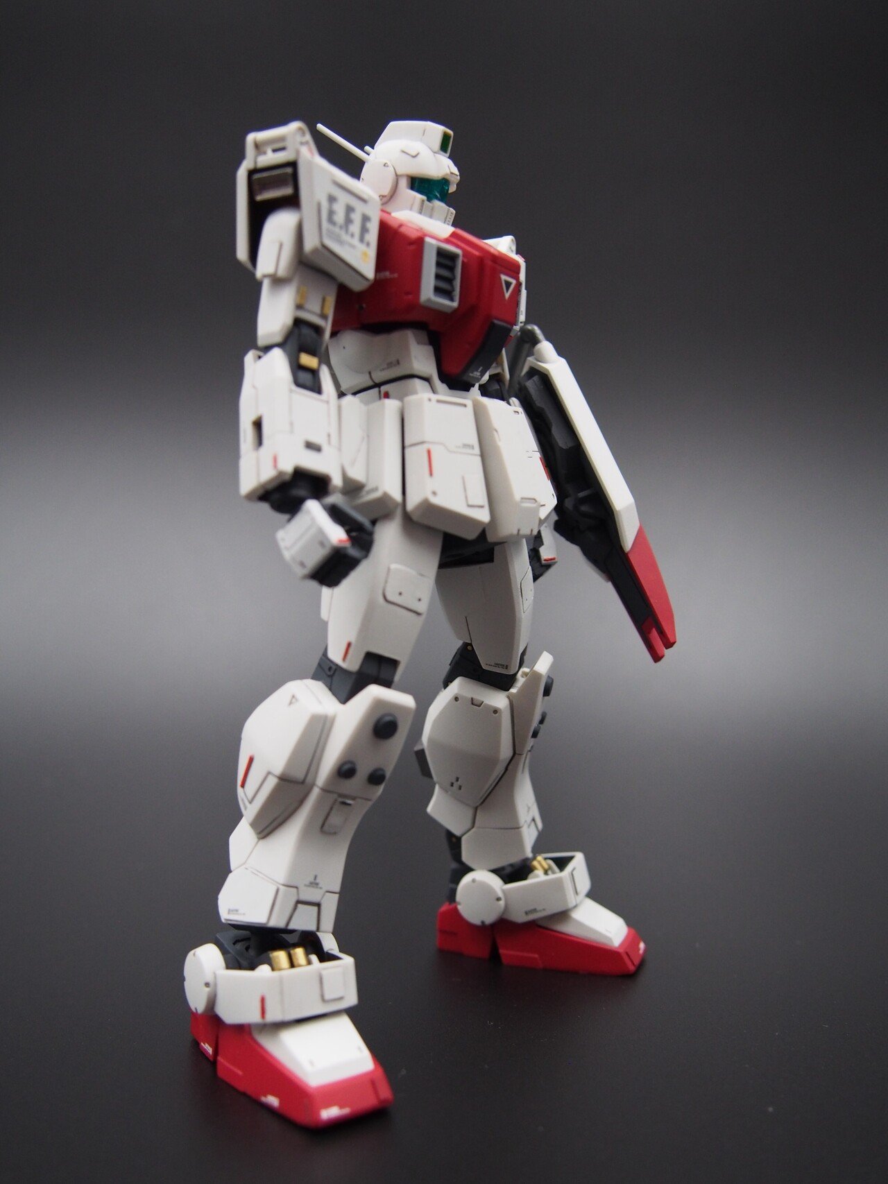 模型日誌】HGUC 陸戦型ジム｜さく1