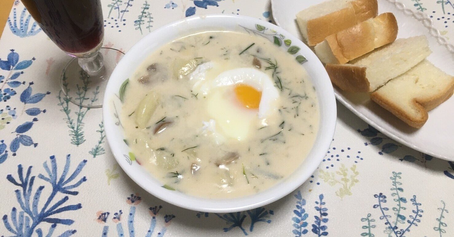 チェコの名物スープ料理 クライダ を作ってみた ハーブおじさん Note チェコの名物スープ料理 クライダ を作ってみた ハーブおじさん Note