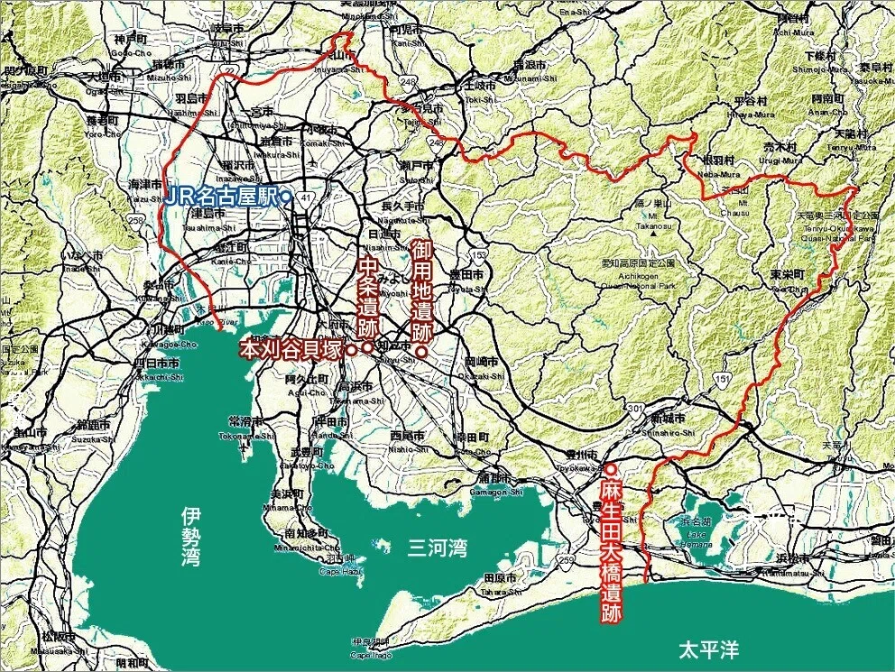 1ＭＡＰ麻生田大橋遺跡