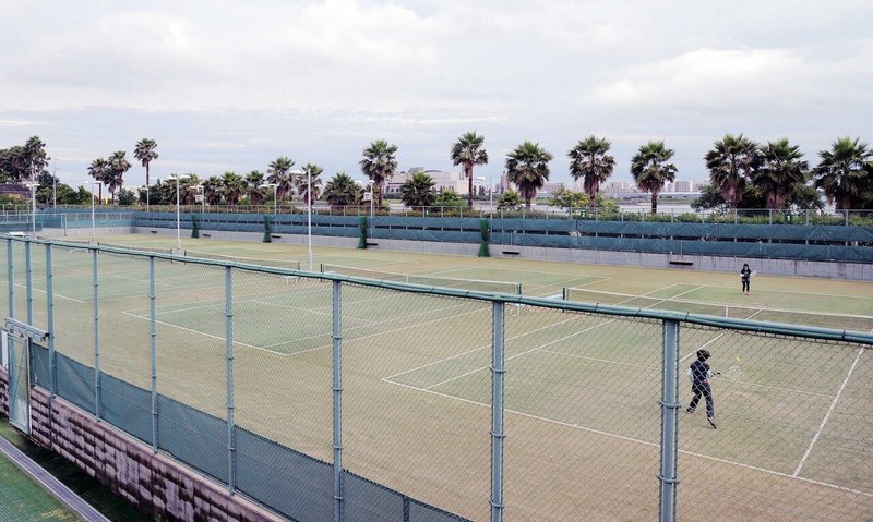 青が散るの舞台となった香枦園テニスクラブ