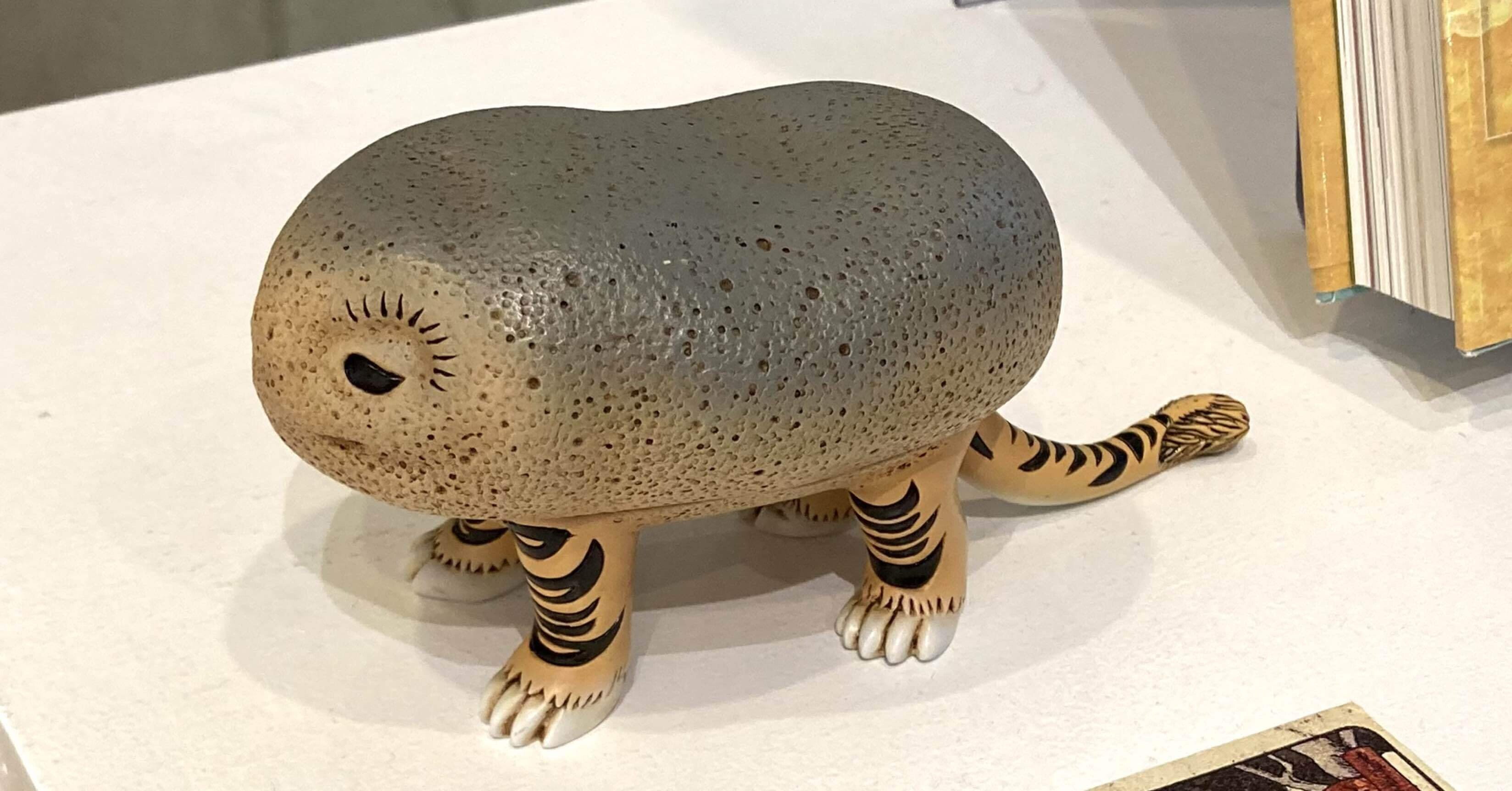 ソフビフィギュア 虎小石 変ないきもの マスコット