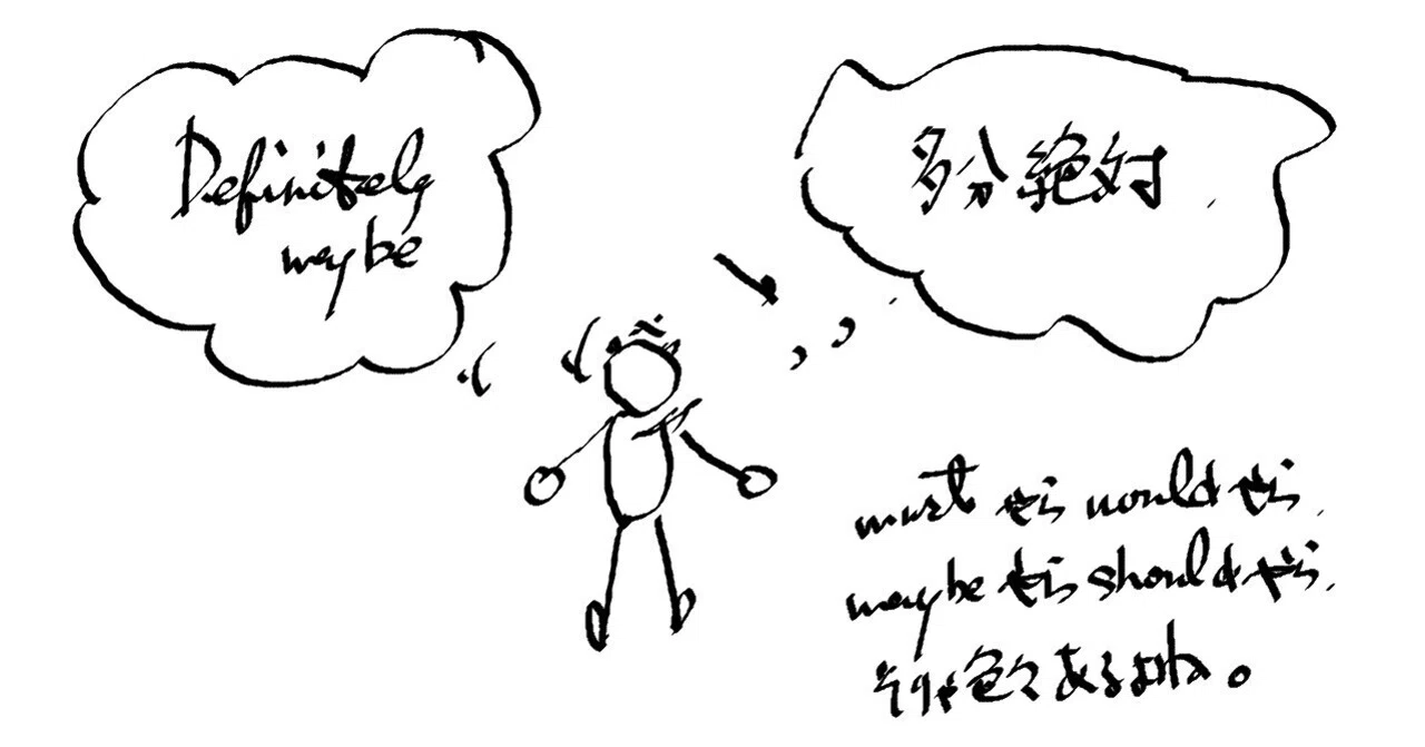 多分 英語