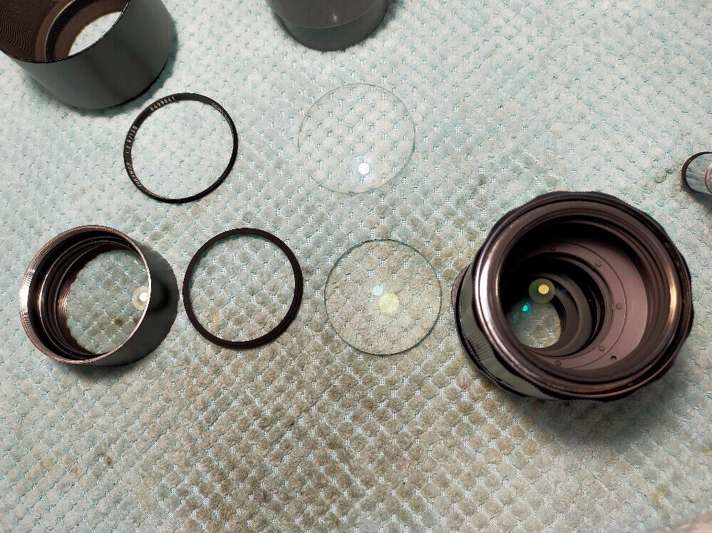 Pentax Super-Multi-Coated Takumar 135mm F/2.5 6枚玉の分解 Pentax Super-Multi-Coated Takumar 135mm F/2.5 6枚玉の分解