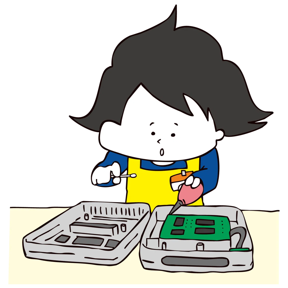 42.ゲーム屋さん - 掃除2