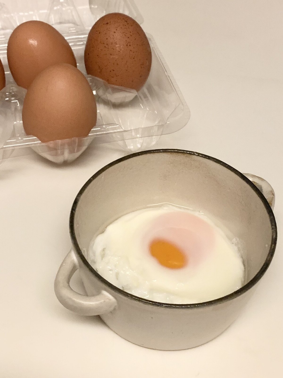 電子レンジで作る目玉焼き