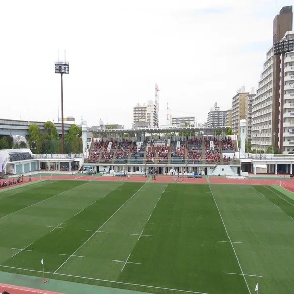 江戸川区陸上競技場に行こう 行き方 座席など ラグビーに恋して みきしの Shino Miki Note
