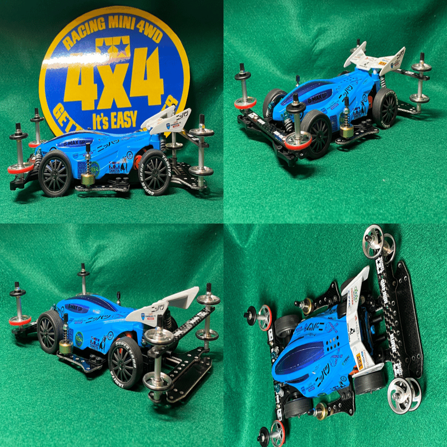 B-MAXレギュで走らせるという基本作り｜JUNSA🔰mini4WD