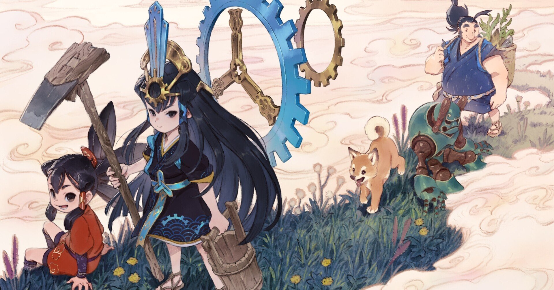 天穂のサクナヒメ キャラファイングラフ サクナヒメ ココロワヒメ 新作】『サクナヒメ外伝 ココロワと想世の歯車』制作決定