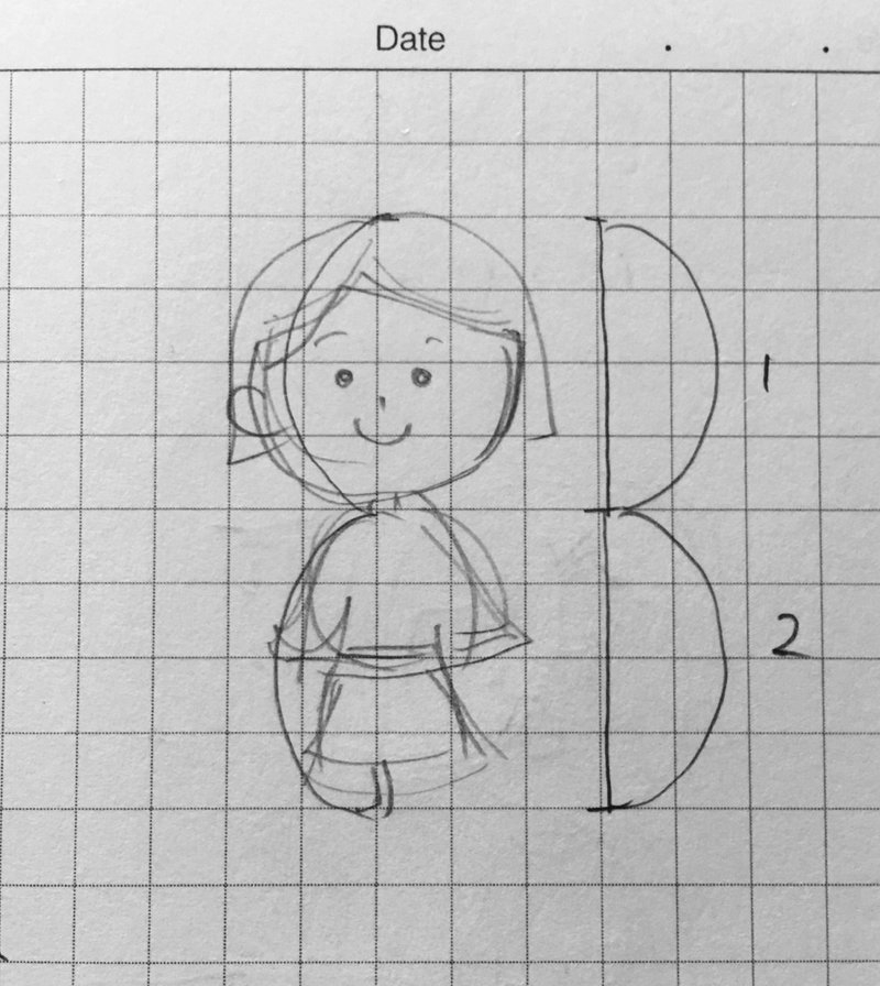 全身イラストの比率を考えてみた ちこ Note 全身イラストの比率を考えてみた ちこ Note