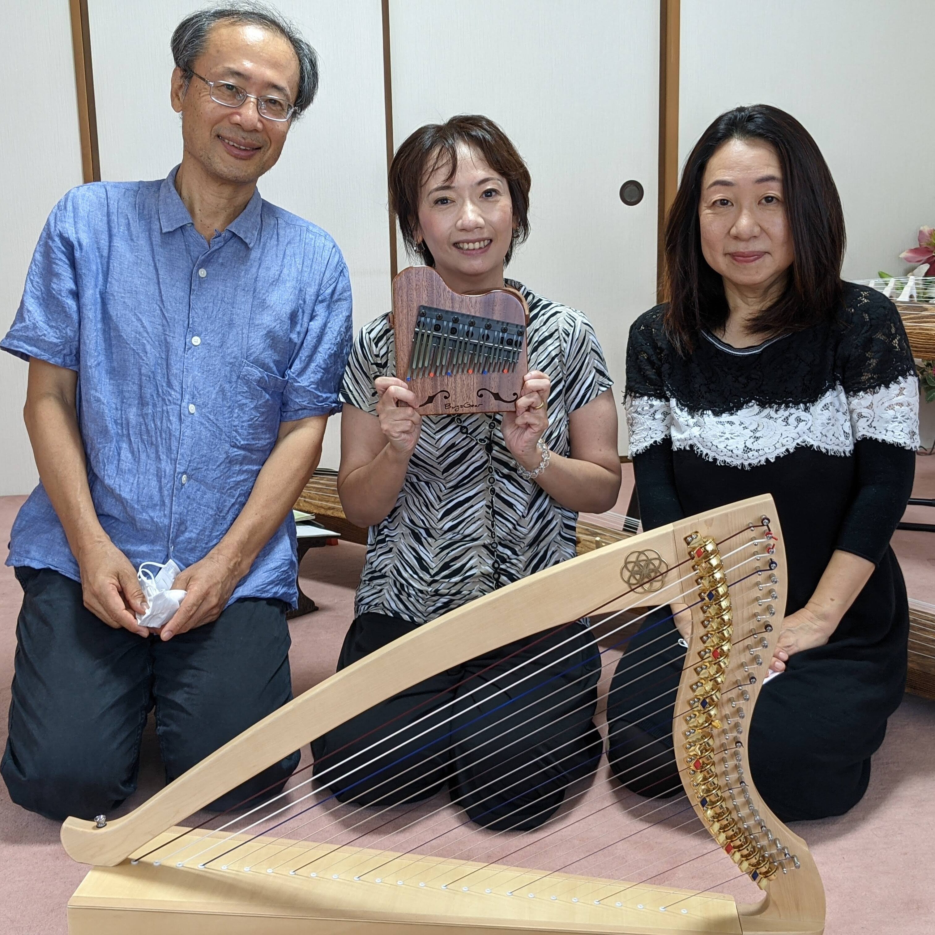 小型ハープ　音楽経験者向け 小型ハープ 音楽経験者向け