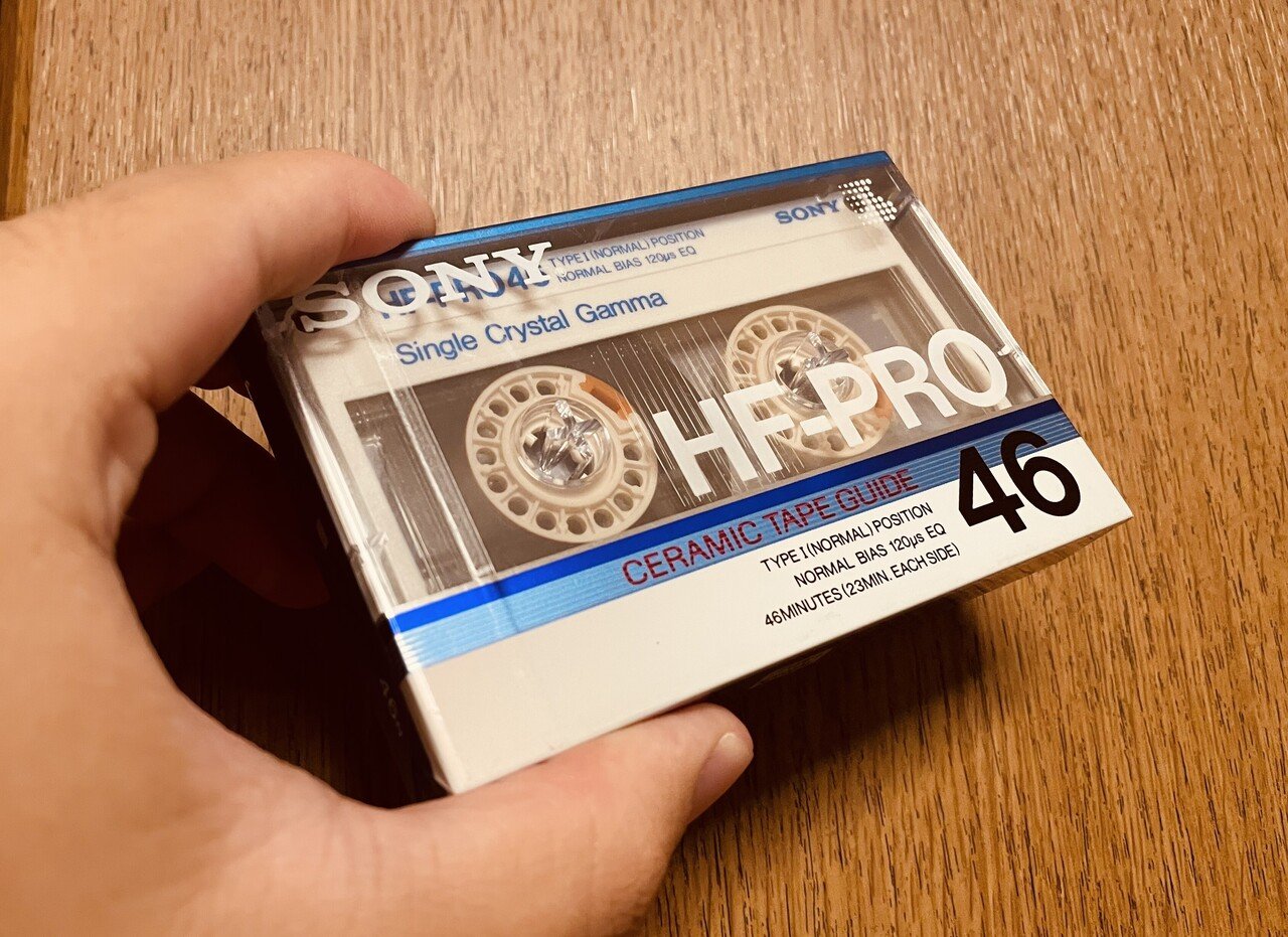 非リアルタイム世代にとってのカセットテープ。｜平成生まれ昭和育ちの20代男｜note