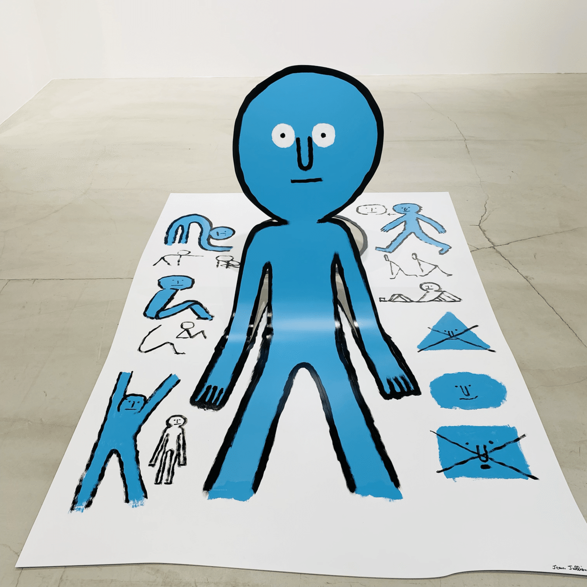 フランス人アーティスト Jean Jullienの展覧会「Paper People